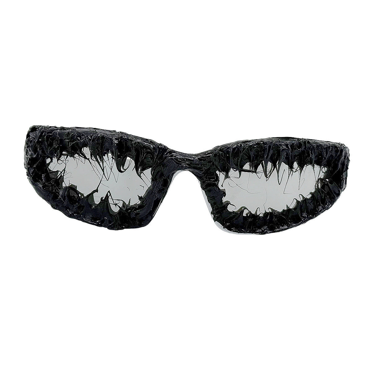Venom-Style Sunglasses - Black