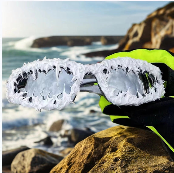 Venom-Style Sunglasses - White