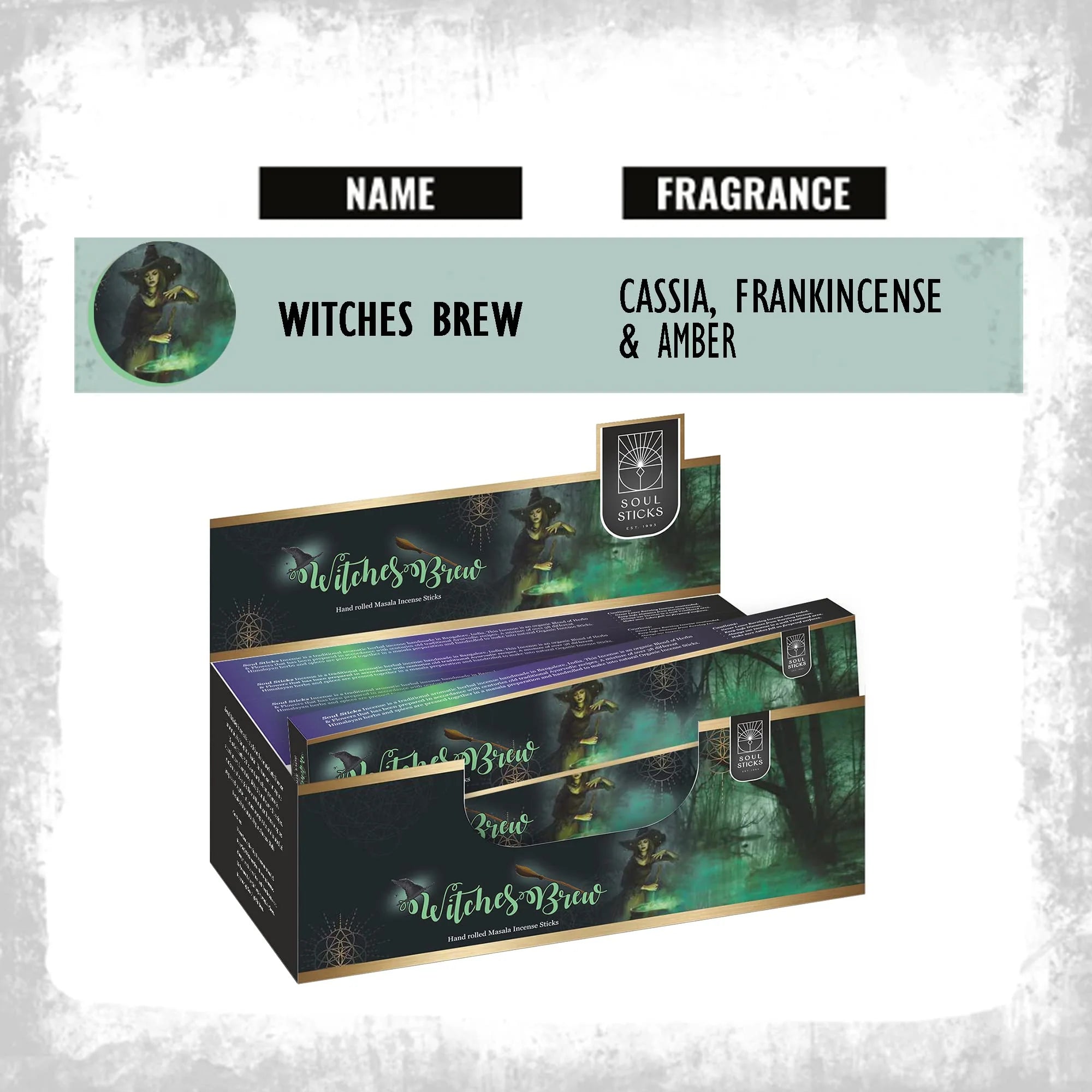 Soul Sticks - Witches Brew Masala Incense Sticks