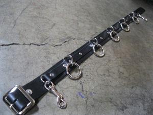 5 Ring Bondage Belt