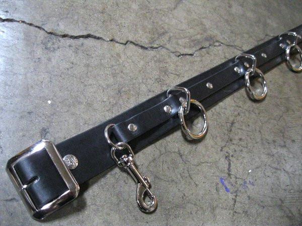 5 Ring Bondage Belt