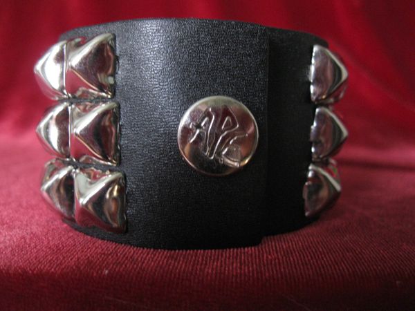 Three Row Pyramid Wristband