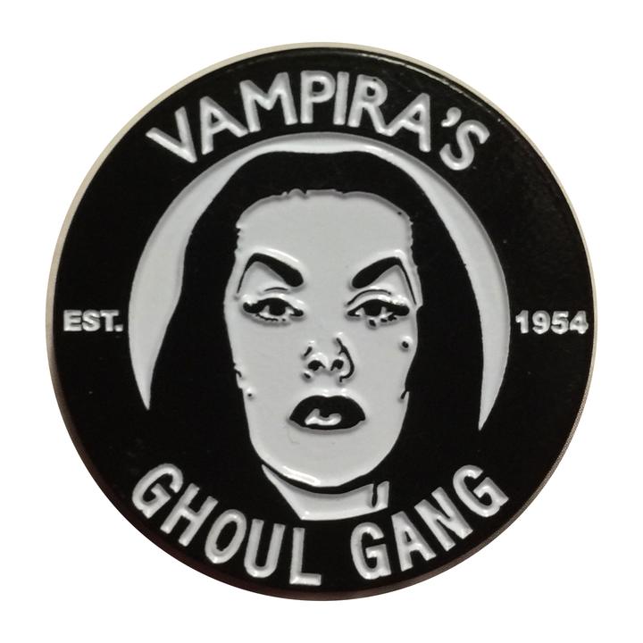 Vampira Ghoul Gang Enamel Pin