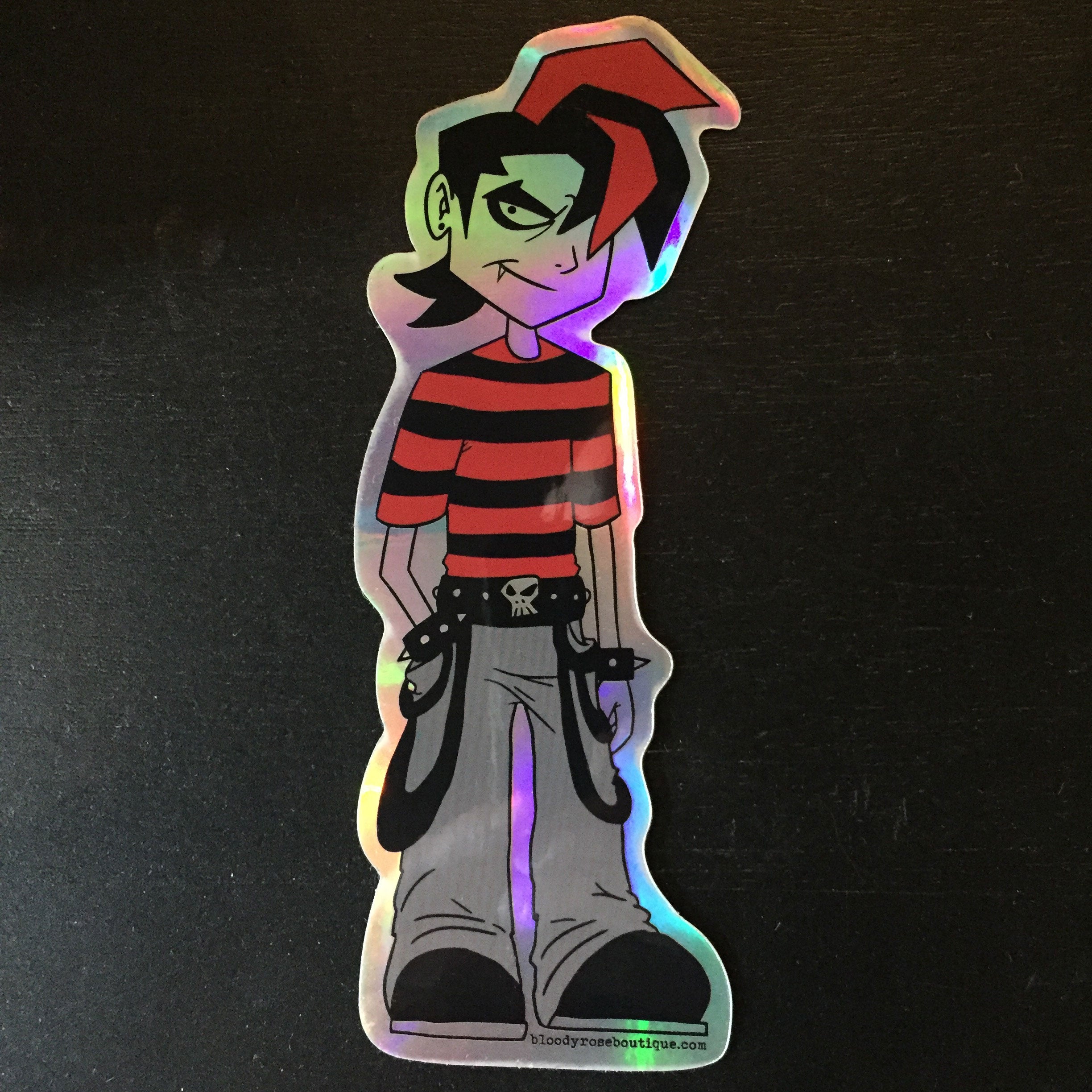 Bloody Rose Mascot Boy Sticker