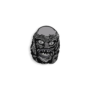 The Creature Black & White Maniac Monsters Enamel Pin