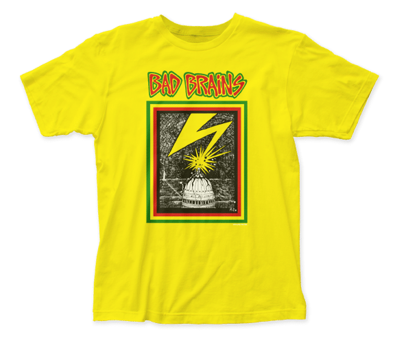 Bad Brains – Capitol - Yellow T-Shirt