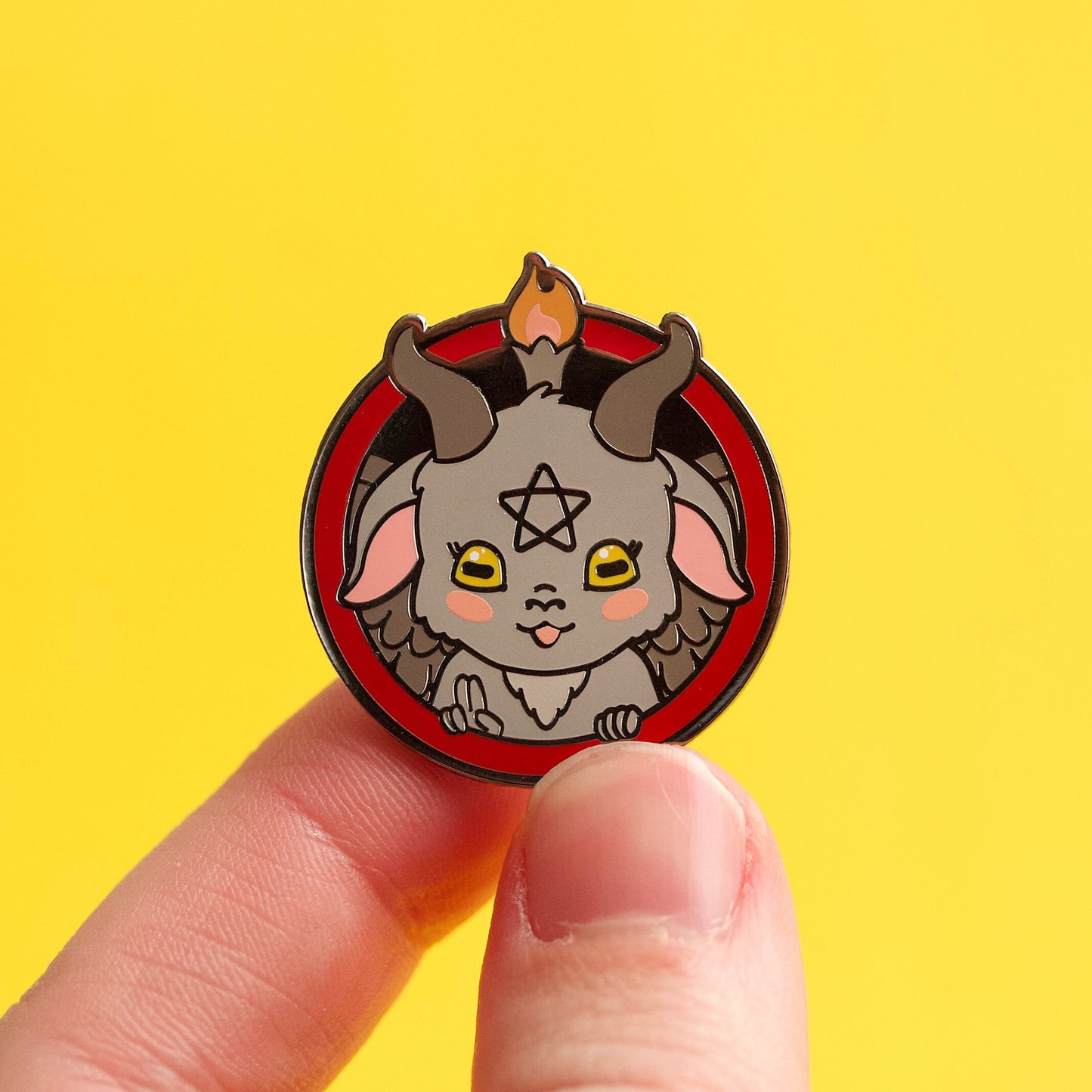 Baphomet Enamel Pin