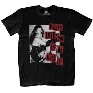 What's Love: Black - Bettie Page Unisex T-Shirt
