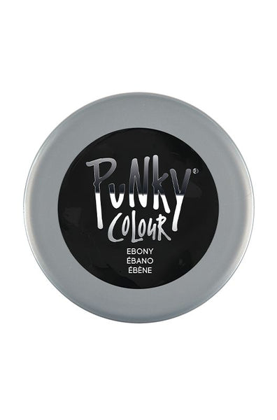 Punky Colour, Semi-Permanent Conditioning Hair Color, Ebony, 3.5 fl oz