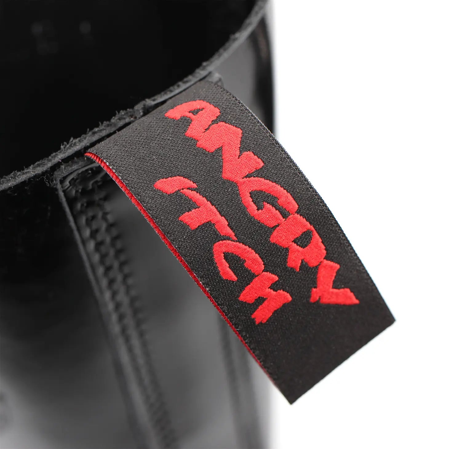 14-Hole - Black Patent Leather Boots