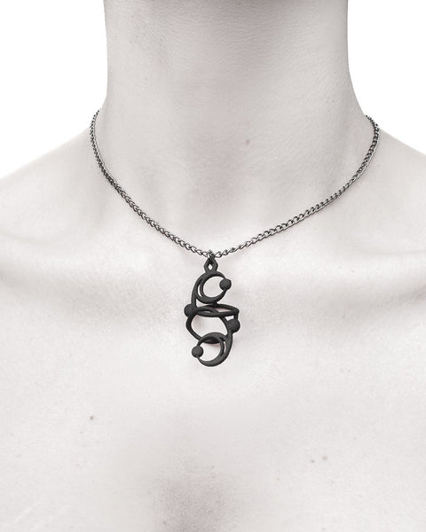 Callisto Necklace in Black