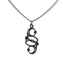 Callisto Necklace in Black