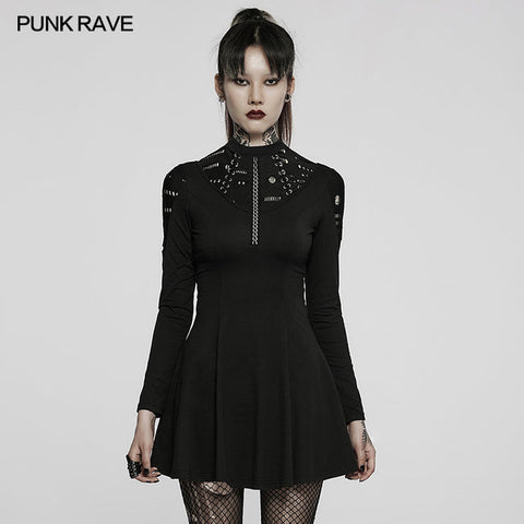 Black 'Deadly Rose' Choker by Punk Rave • the dark store™