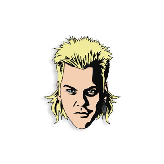 David from Lost Boys Enamel Pin