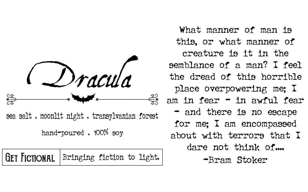 Dracula - 4oz Soy Candle