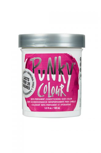 Punky Colour, Semi-Permanent Conditioning Hair Color, Flamingo Pink, 3.5 fl oz