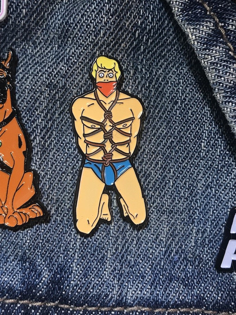 Freddy Enamel Pin