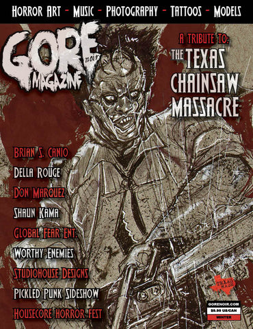 Gore Noir Magazine #12 - Texas Chainsaw Massacre