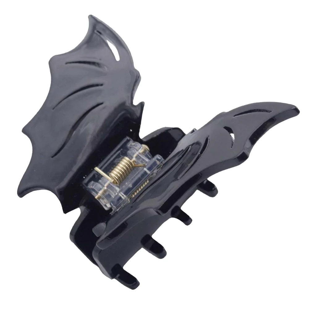 Bat Hair Claw Clip - Black