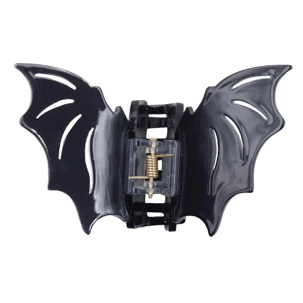 Bat Hair Claw Clip - Black