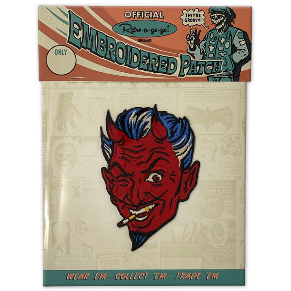 Handsome Devil Embroidered Patch