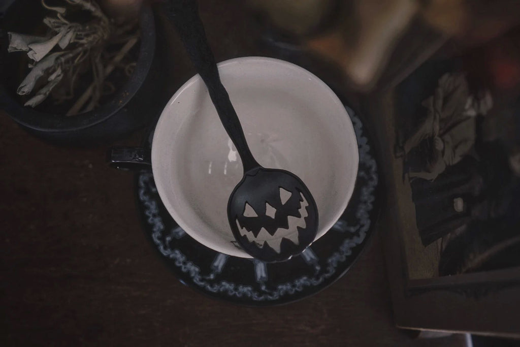 Haunted Hallows Tea Spoon - Black