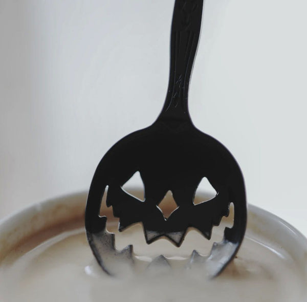 Haunted Hallows Tea Spoon - Black