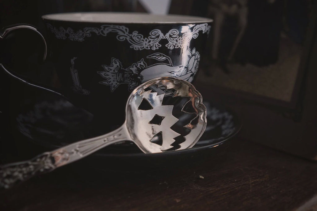 Haunted Hallows Tea Spoon - Silver