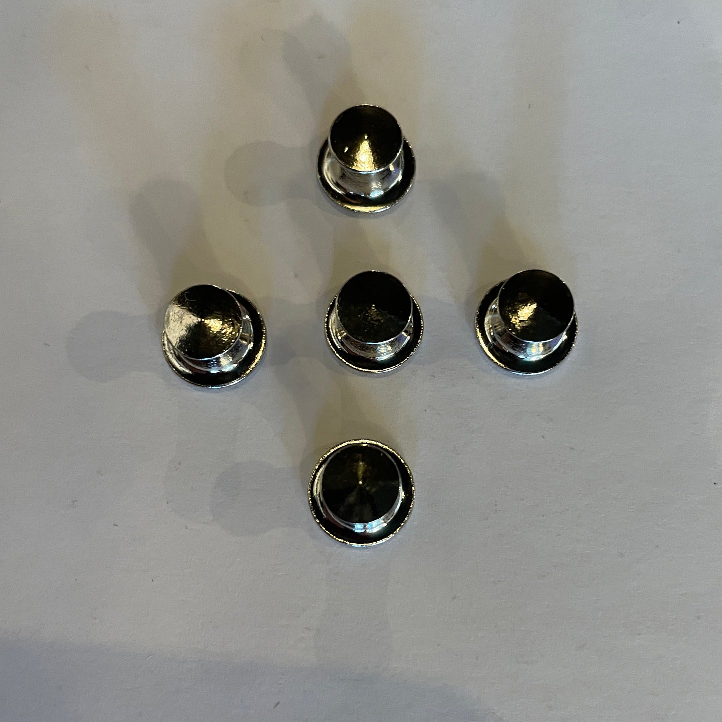 Metal Locking Pin Backs - 5-Pack