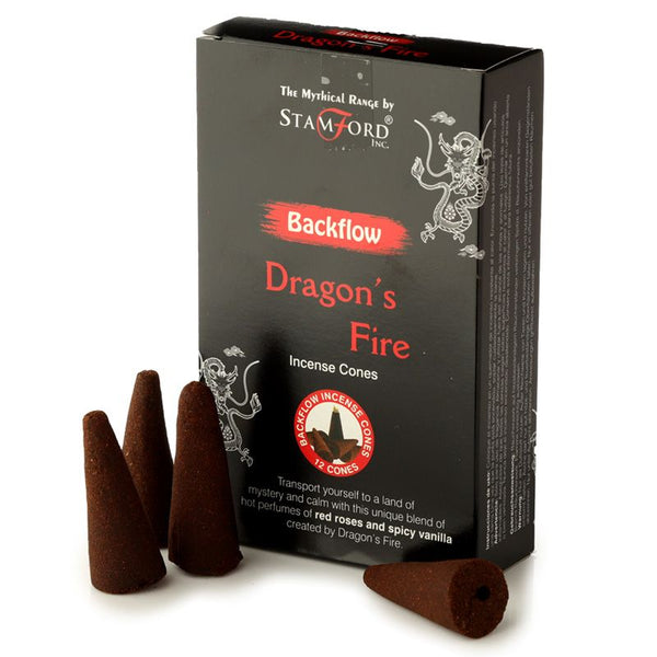 Dragons Fire - Backflow Incense Cones