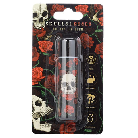 Skulls & Roses Stick Lip Balm - Cherry