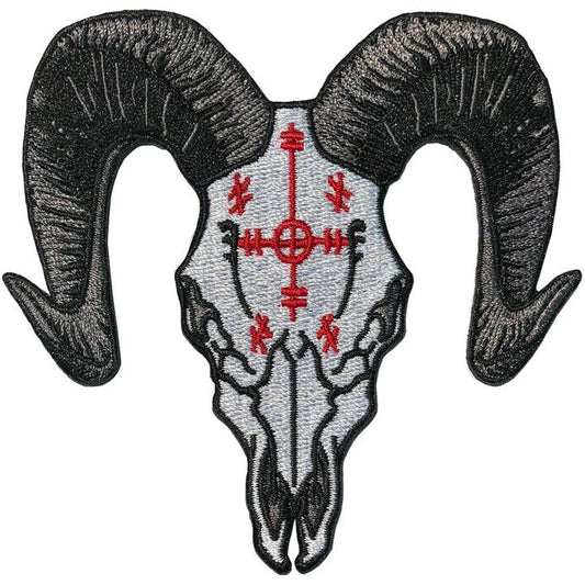 Voodoo Goat Skull Patch