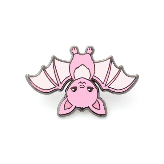 Pink Bat Enamel Pin