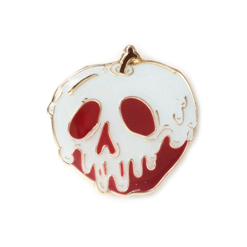 Poison Apple - Glow In The Dark Enamel Pin