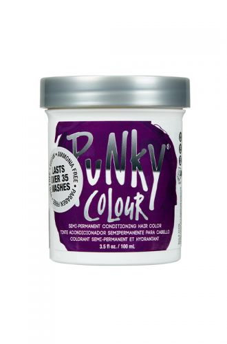 Punky Colour, Semi-Permanent Conditioning Hair Color, Purple, 3.5. fl oz