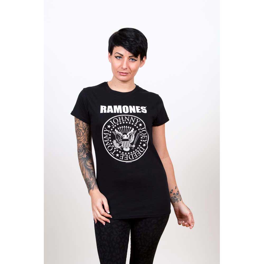 Ramones Logo Seal - Women's T-Shirt