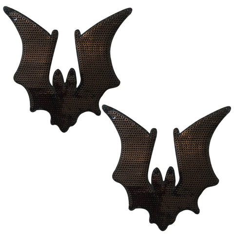 Large Bat Sequin Nipple Cover Pasties