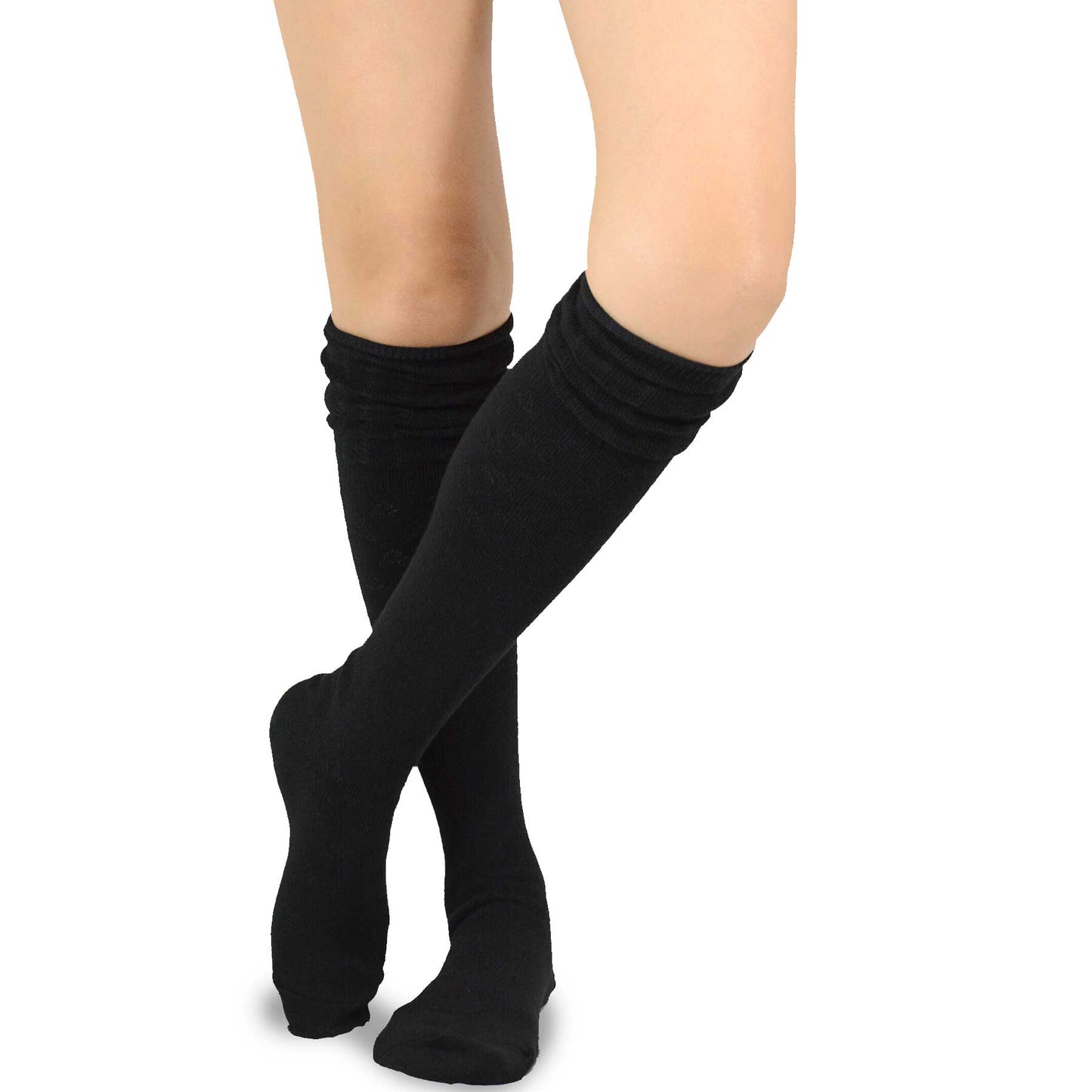 Women's Knee High Soft Top Socks 3pk