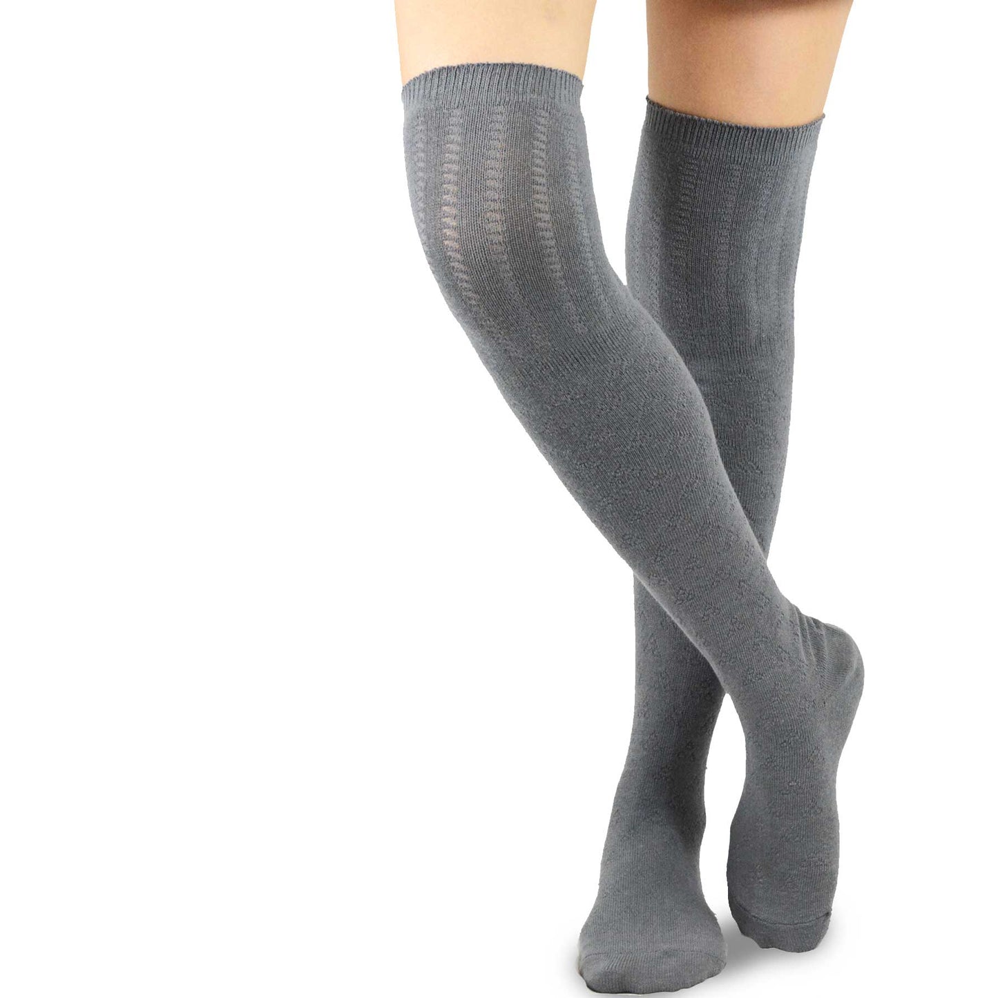 Women's Knee High Soft Top Socks 3pk