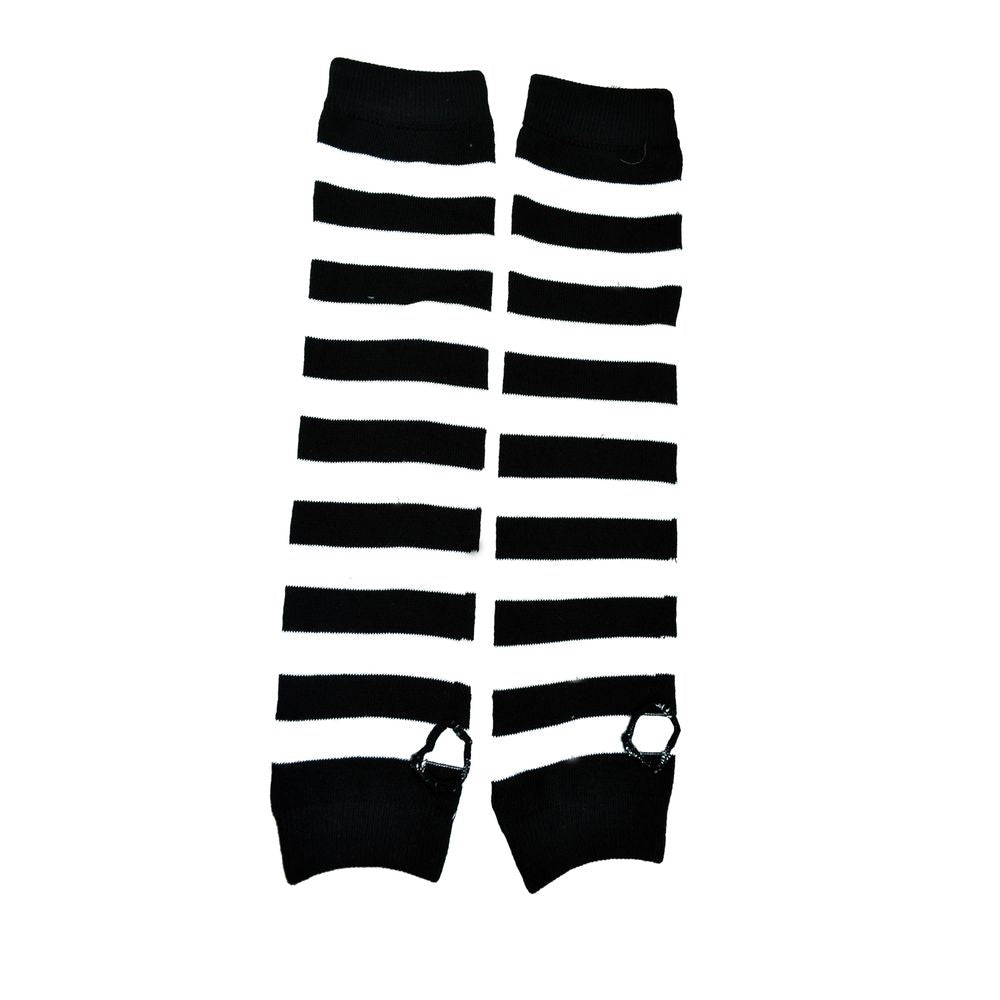 Stripe Armwarmers – Black/White