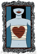 Tara McPherson Bandage Heart Sticker