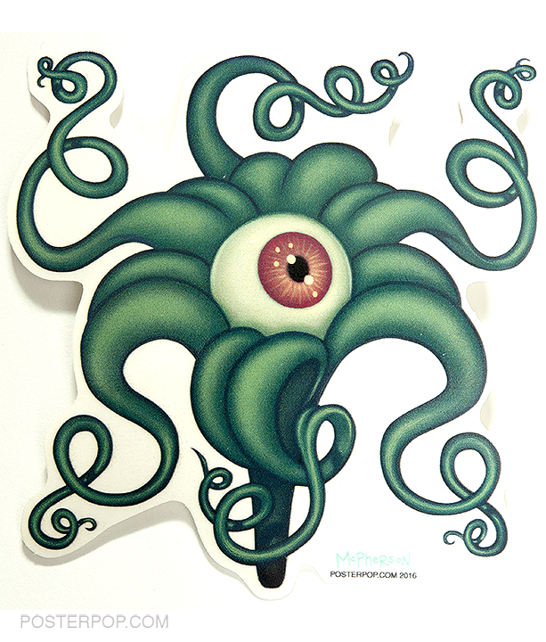 Tara McPherson Eye Lilly Sticker