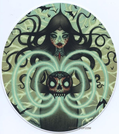 Tara McPherson Power Witch Sticker