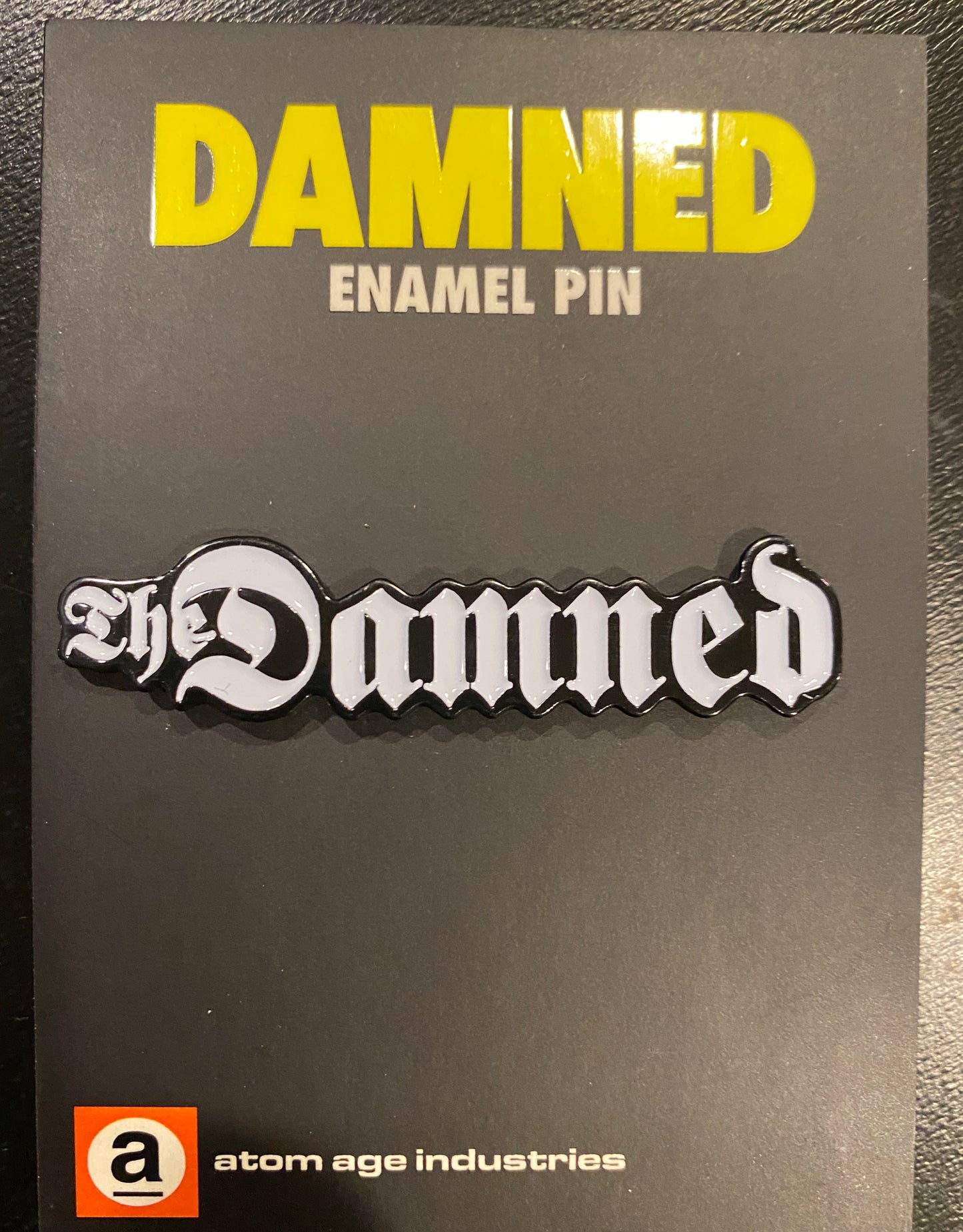 Damned Logo Enamel Pin