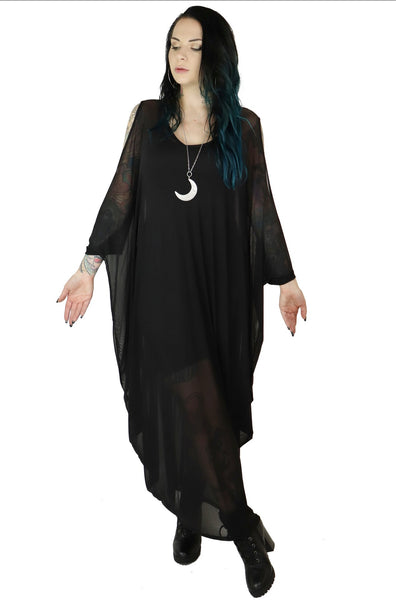 The Shadow Mesh Kaftan