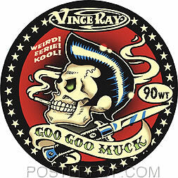 Vince Ray Goo Goo Muck Sticker