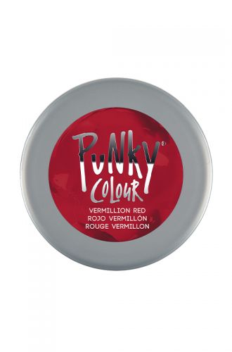 Punky Colour, Semi-Permanent Conditioning Hair Color, Vermillion Red, 3.5 fl oz