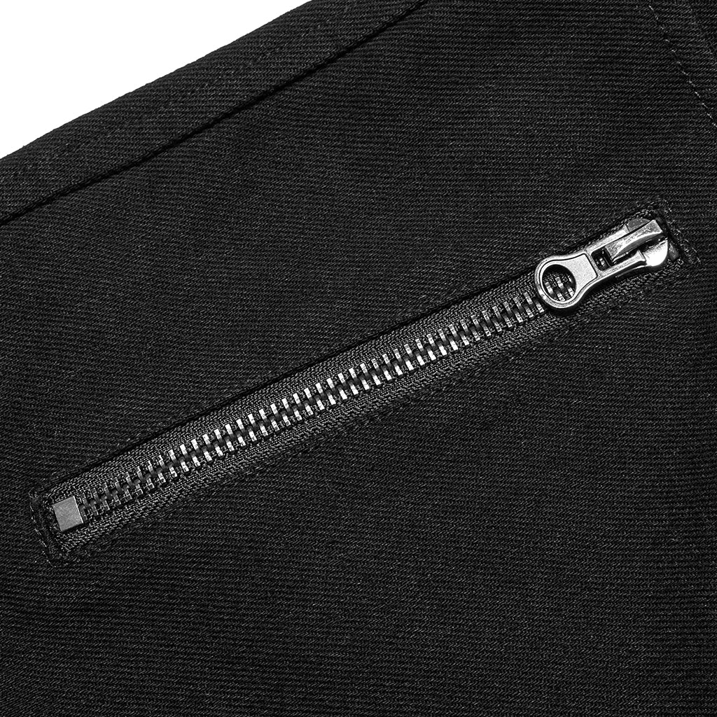 Ripped Buckle Splice Shorts