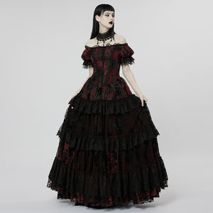 Hallowmas Gothic Lace Dress