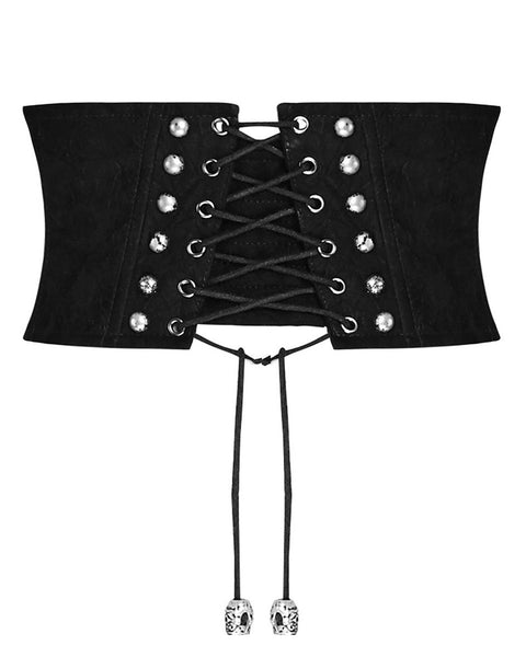 Steampunk Corset Belt - Black
